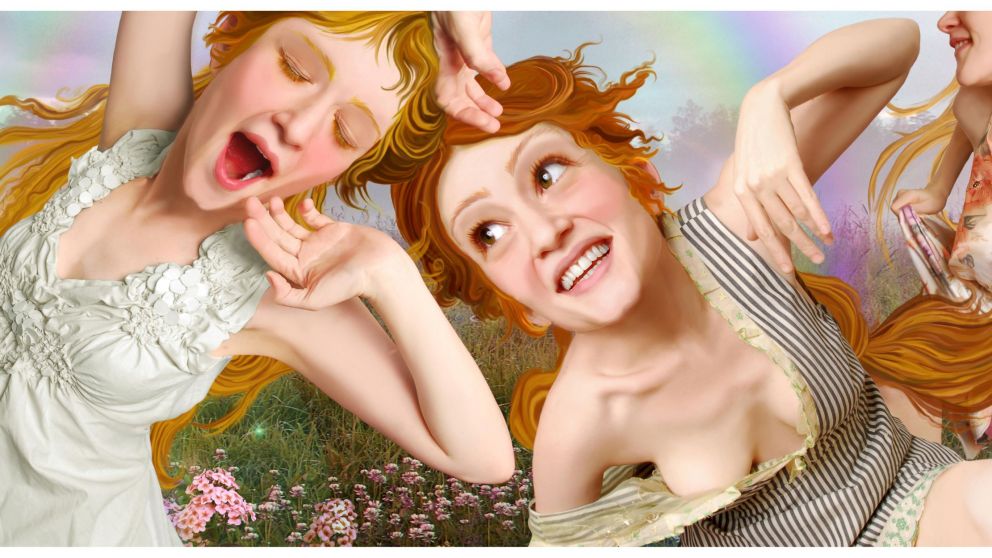 Las mujeres de ojos grandes de Da Rin, en el Museo de Arte Moderno