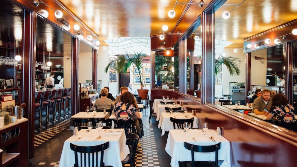 Por la falta de gente, muchos restaurantes cerraron sus puertas