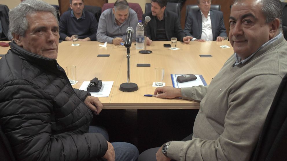 La cúpula de la CGT se reunió ayer con a Cgera