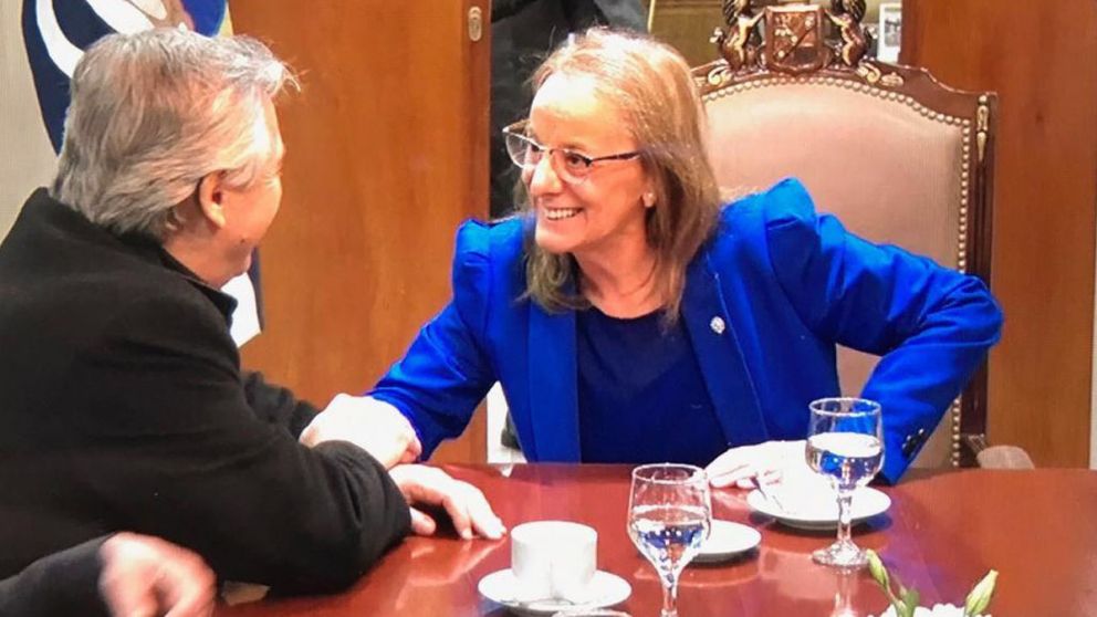 Alberto Fernández participó de una jornada de Formación Política junto a Alicia Kirchner, en Santa Cruz