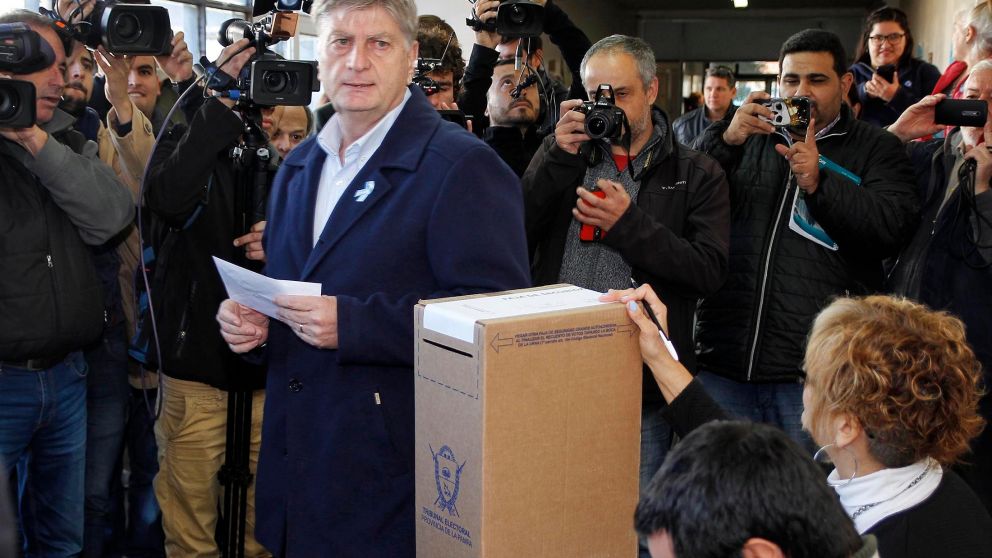 Zilotto y Verna celebran el resultado en La Pampa