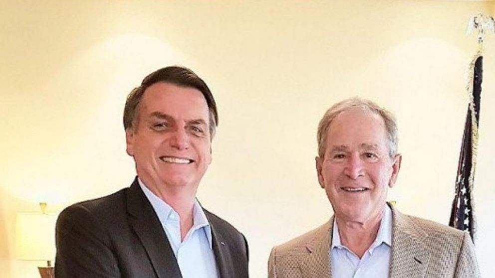 Bolsonaro habló con Bush sobre el regreso de Cristina