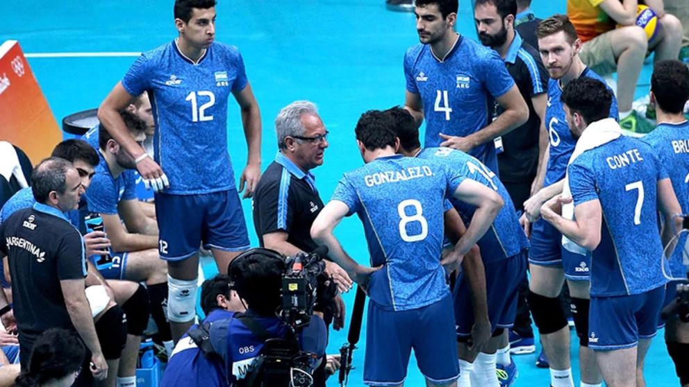 Julio Velasco dirigió a la Selección nacional de voley