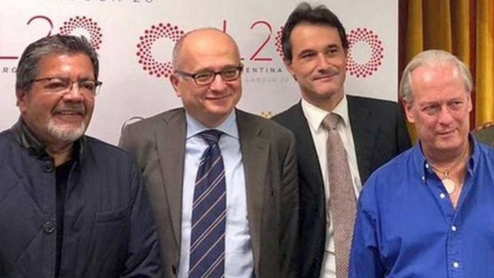 La mesa chica de la CGT se reúne con la misión del FMI