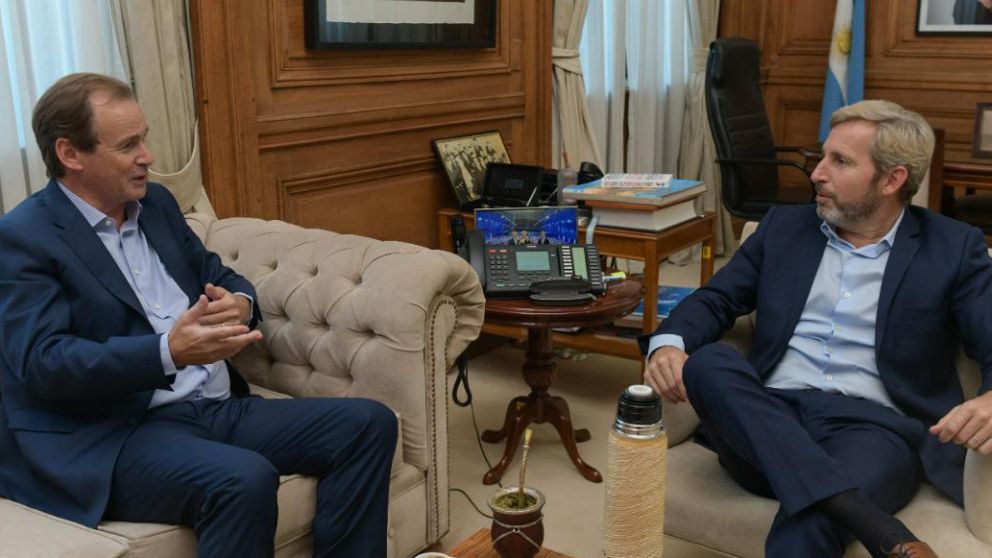 Frigerio recibe a Bordet en la Casa de Gobierno
