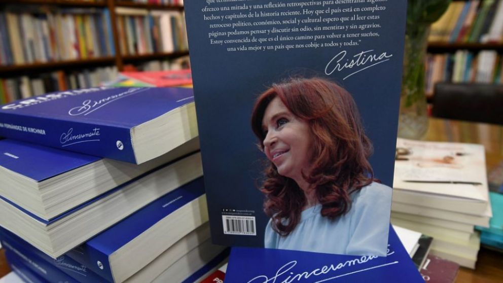 Cómo será la presentación del libro de Cristina en la Feria