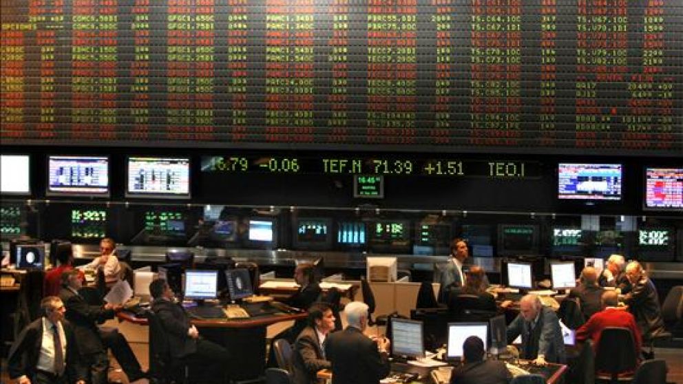 Abril fue un mal mes para las acciones en la bolsa porteña