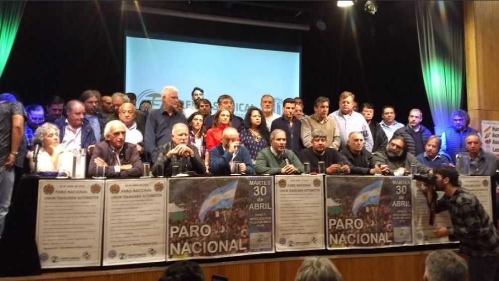 Gremios marcharán a Plaza de Mayo el martes