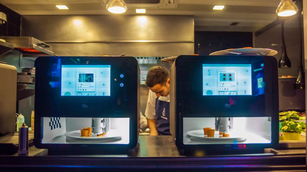 Las impresoras de comida son una realidad