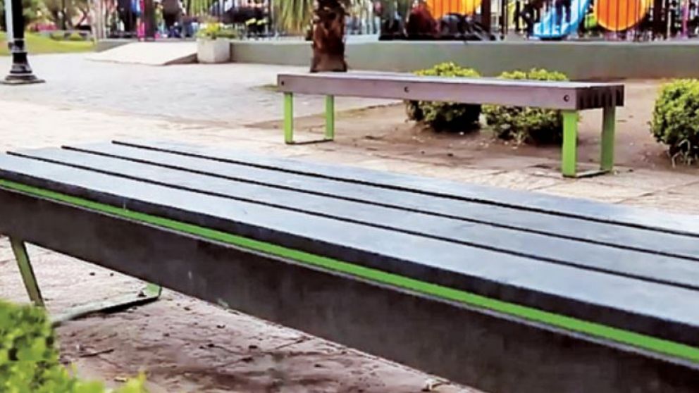 El material sirve para construir bancos y huertas