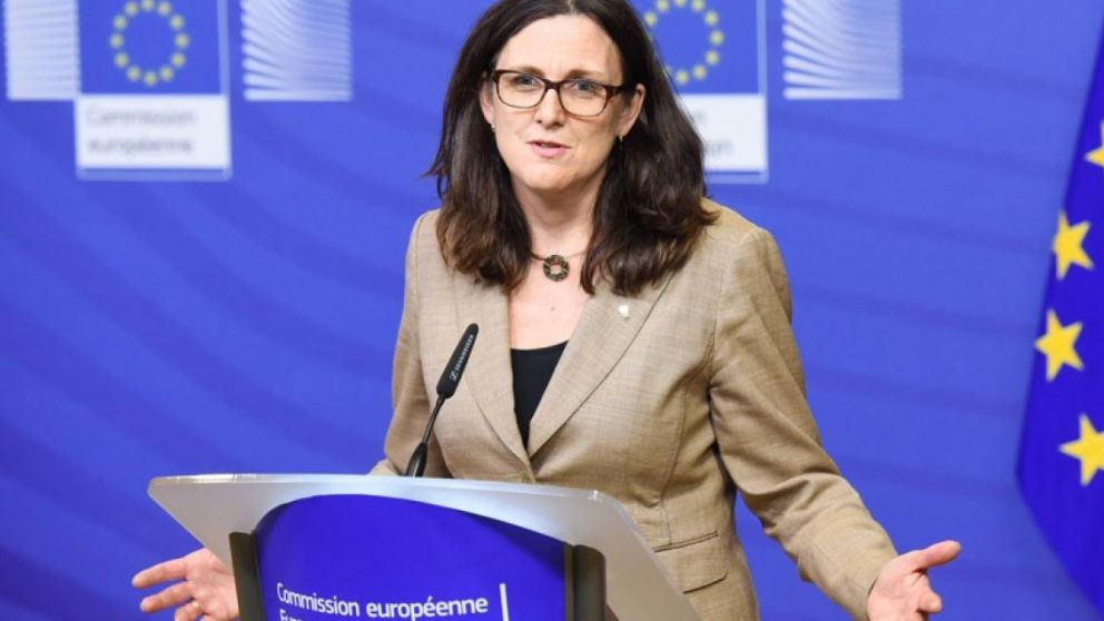 Cecilia Malmström, comisaria europea de Comercio