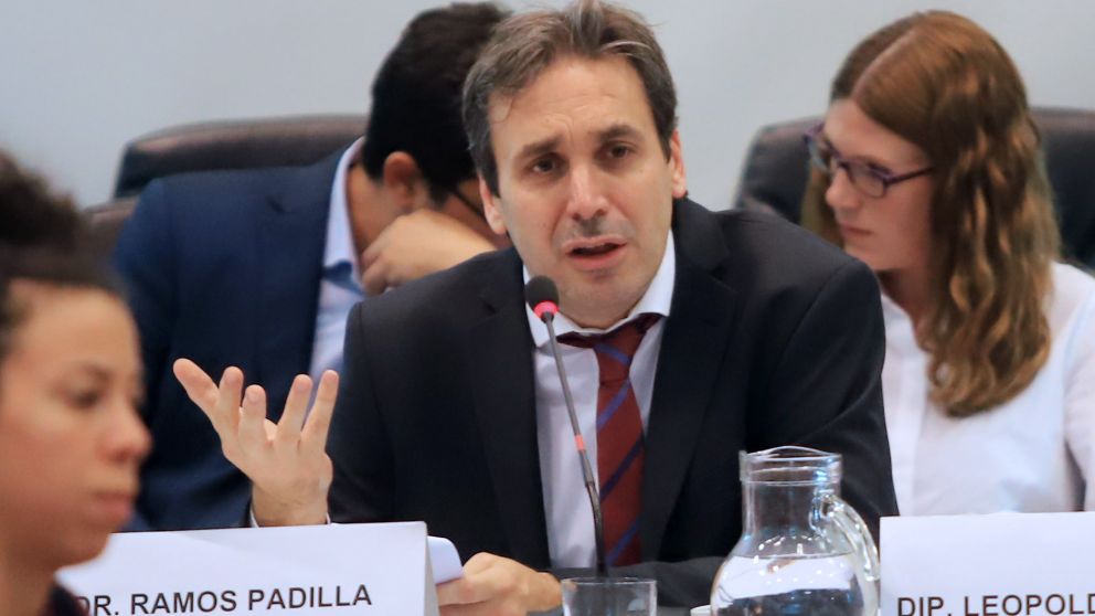Ramos Padilla, juez federal de Dolores, brindó un informe en la Cámara de Diputados