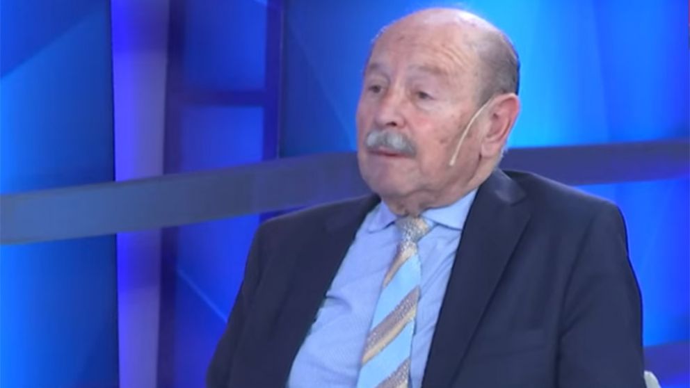 Sappia, presidente de la Convención Nacional de la Unión Cívica Radical durante su visita a Crónica HD. (Captura de TV)