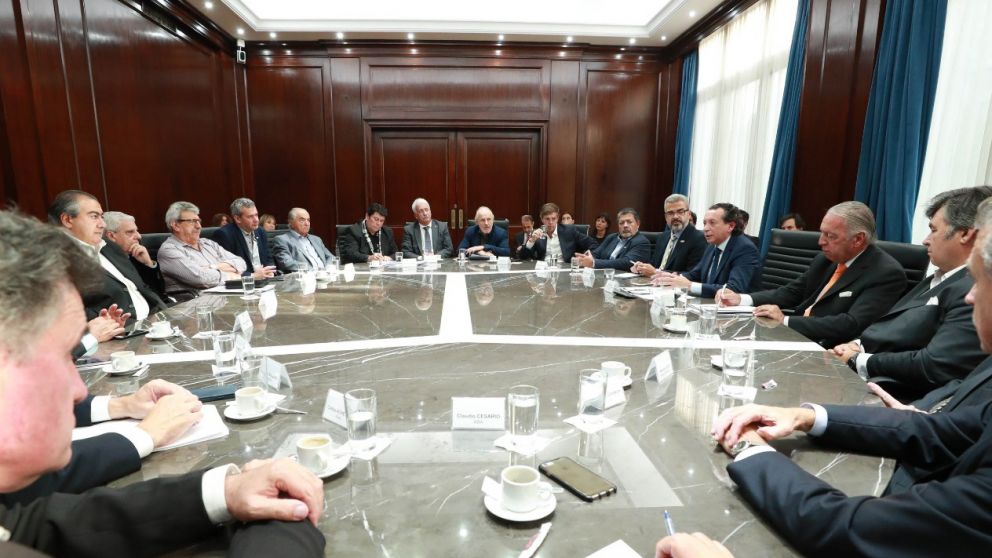 Sica recibió ayer a empresarios y gremialistas