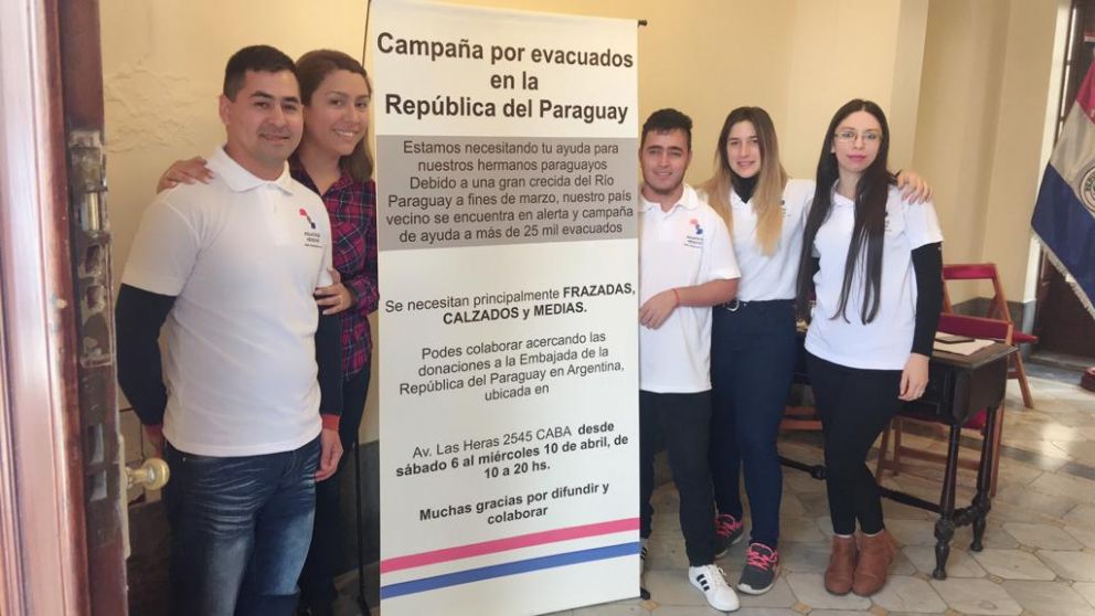 Campana por los evacuados en Paraguay