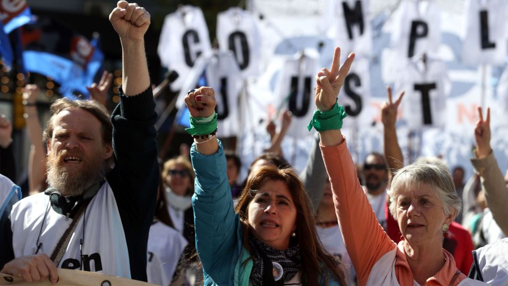 Alrededor de 10.000 personas se movilizaron en la ciudad de Neuqu�n