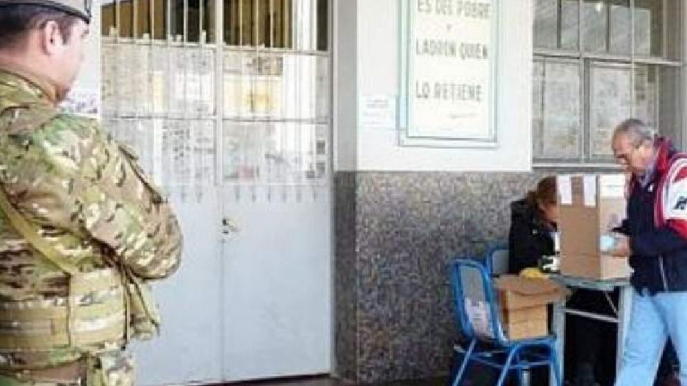 No habrá cambios en el voto de las fuerzas de seguridad