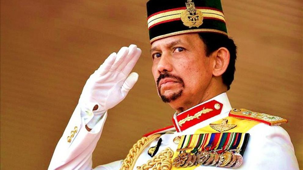 El sult�n de Brunei, Hassanal Bolkiah 