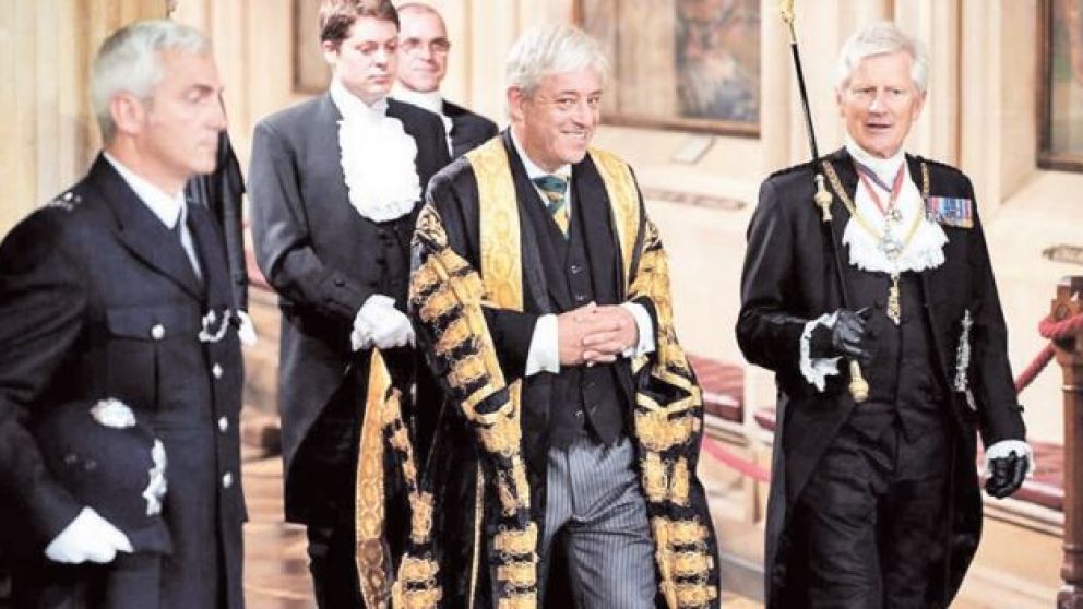 El presidente del Parlamento, John Bercow, decidió que se sesione