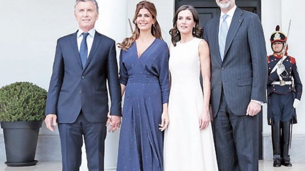 Macri, Felipe y sus esposas compartieron un almuerzo en Olivos