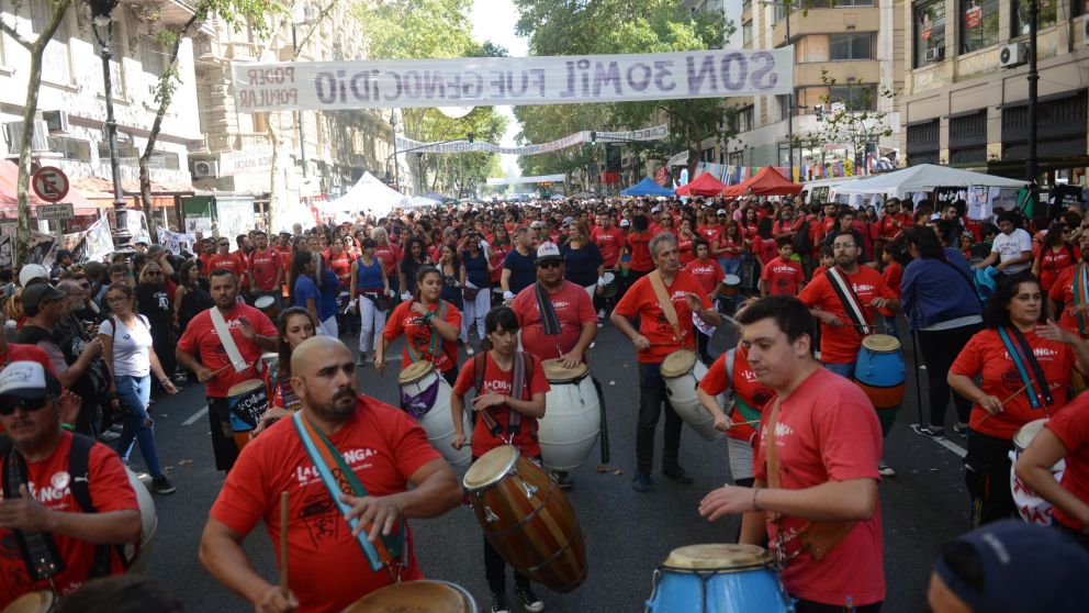 El grito de Nunca Más volvió a resonar 43 años después del último golpe