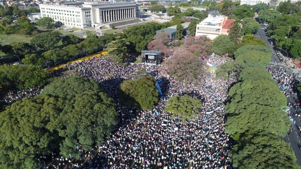 La el grueso de la marcha se concentrará en la Facultad de Derecho, Recoleta