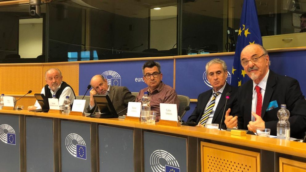 Tomada en el Parlamento Europeo