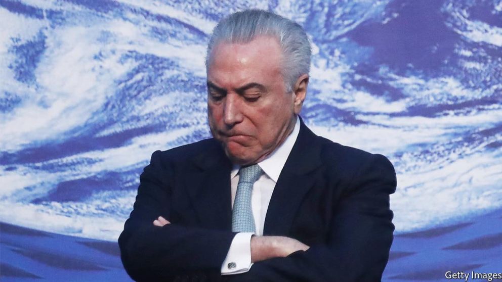 Detuvieron al ex presidente brasileño Michel Temer