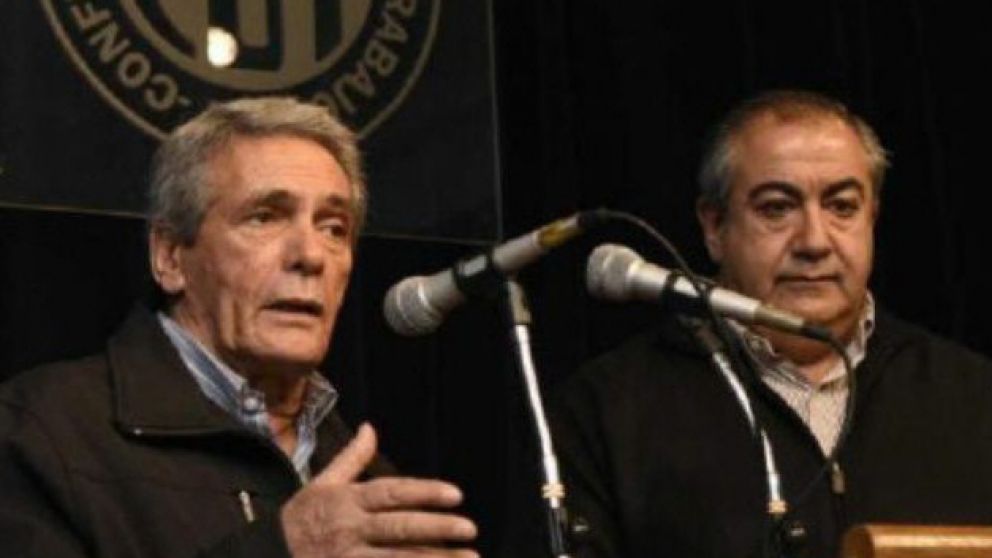 Acuña y Daer, secretarios generales de la CGT