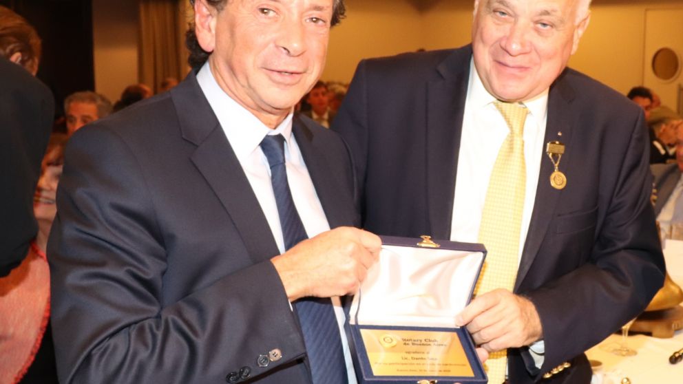 Sica disertó en el almuerzo del Rotary Club de Buenos Aires