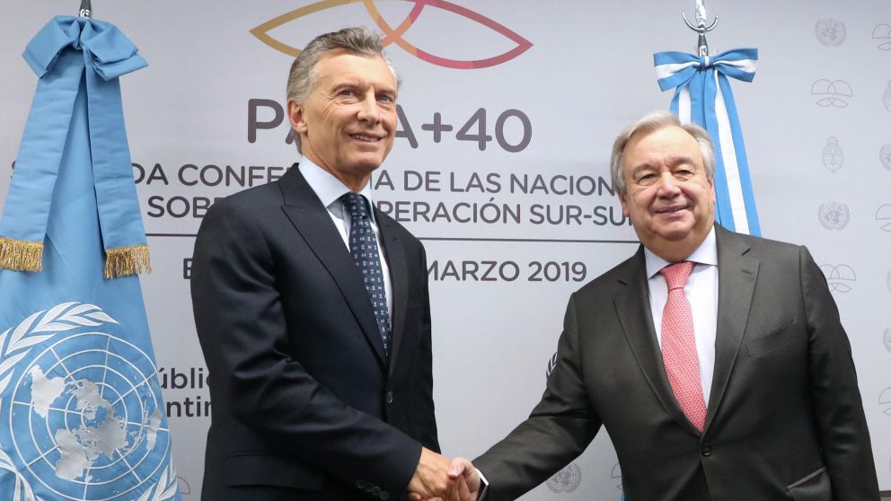 "La comunidad internacional percibe a la Argentina como un socio confiable", afirmó Macri