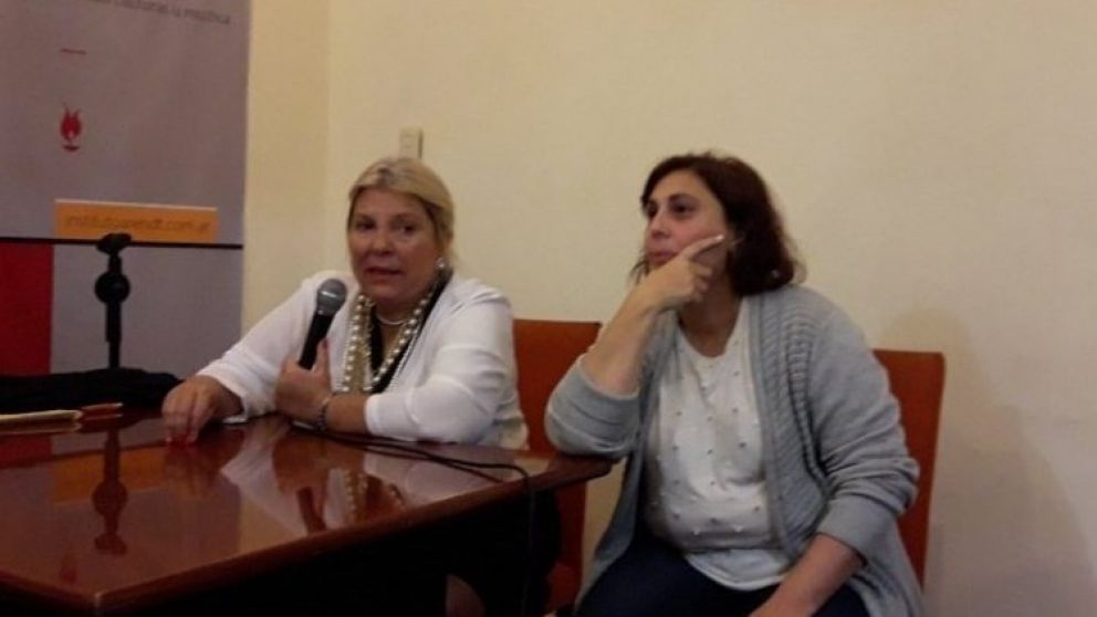 Carrió y Oliveto reaccionaron a la exposición de Ramos Padilla