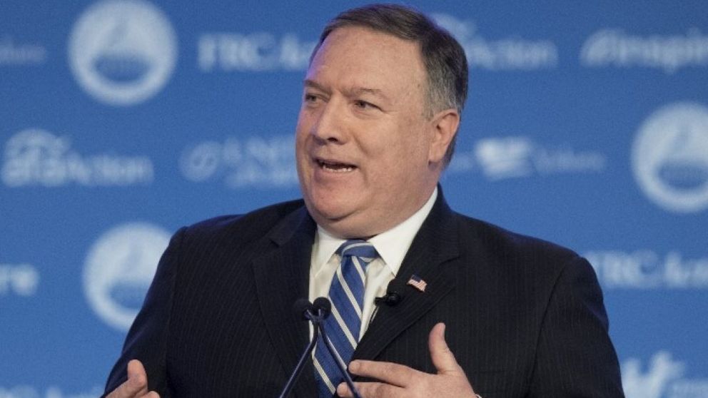 Pompeo anunció que el personal diplomático estadounidense se irá de Venezuela esta semana