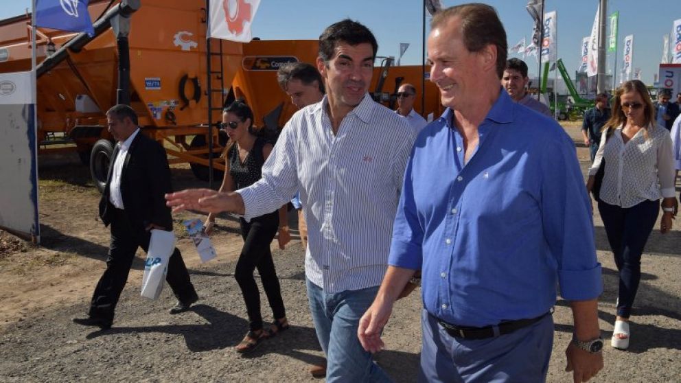Urtubey junto al gobernador de Entre Ríos, Gustavo Bordet
