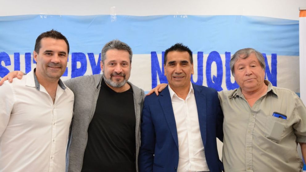 Víctor Santa María junto a Rioseco y Martínez