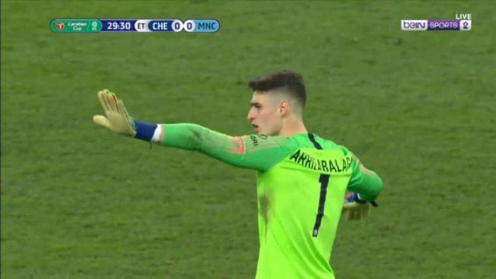 El arquero pidió disculpas tras el incidente