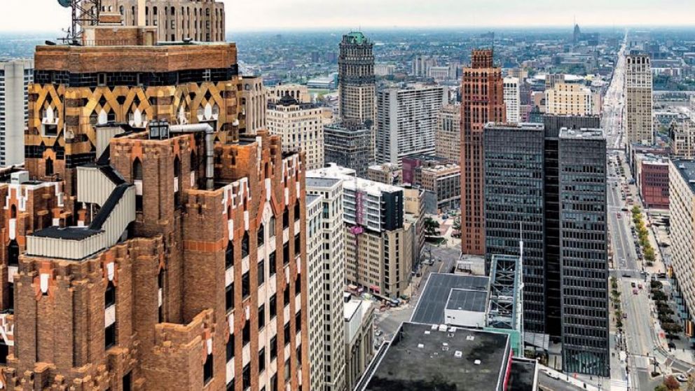 Detroit se reconvierte y está atrayendo a todas las grandes empresas del mundo