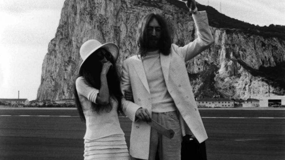 La boda de John y Yoko