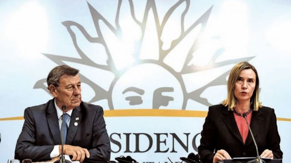 Federica Mogherini, canciller de la UE, la semana pasada