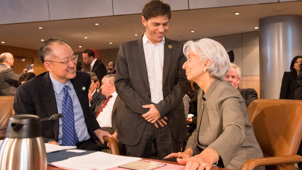 Kicillof con el FMI: planteó que falta un programa sustentable para pagar la deuda