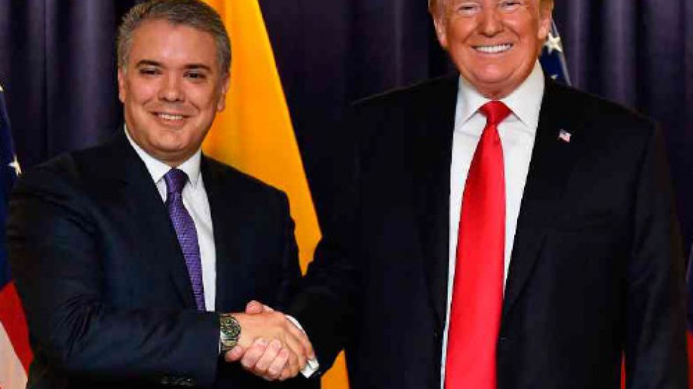 Duque y Trump coincideron en la visión sobre Venezuela