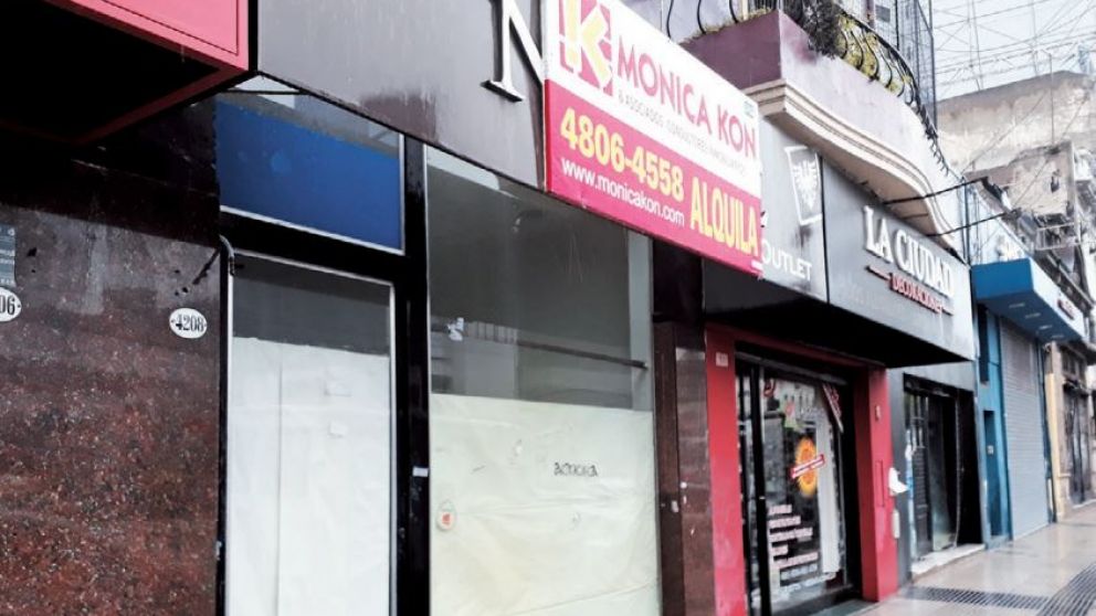 Indumentaria y calzado junto a gastronomía, a la cabeza. Cerró la heladería Saverio de San Cristóbal