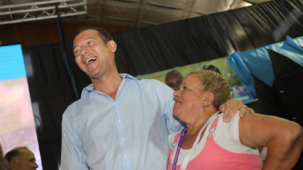 El gobernador Omar Gutiérrez, actos en busca de la reelección