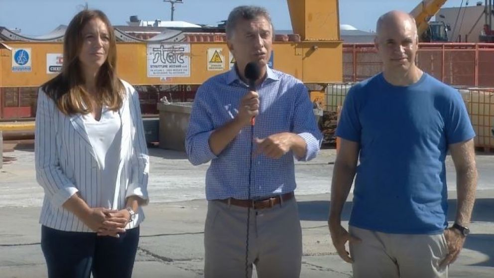 Macri: "Estamos construyendo los cimientos para crecer"