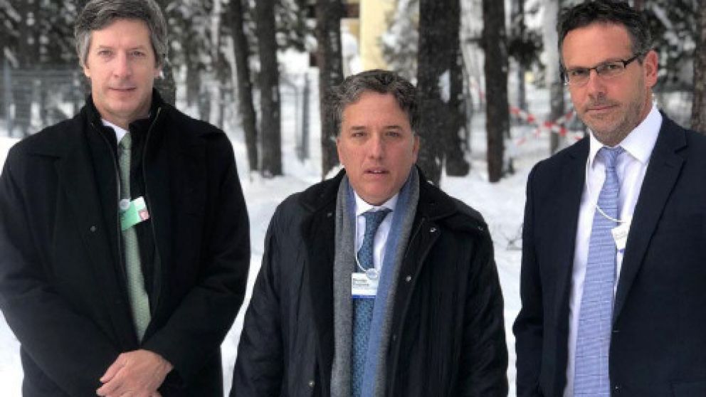 El equipo económico paseó su programa la semana pasada en Davos