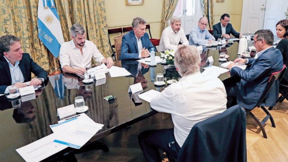 Macri volvió a la actividad en la Casa Rosada con una reunión de Gabinete