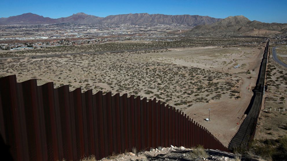 Muro fronterizo entre EE.UU. y México