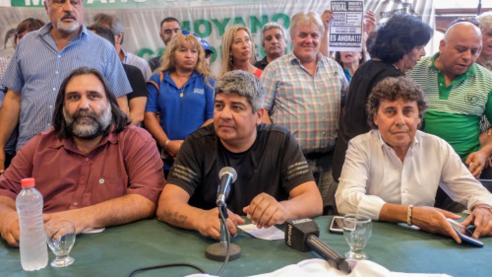 Baradel, Moyano y Micheli encabezan el amplio frente