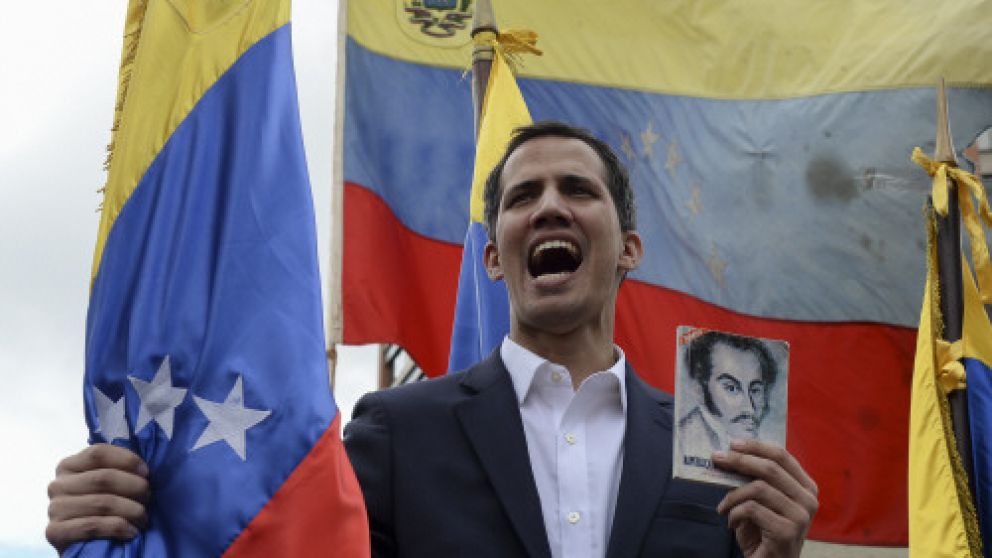 Guaidó fue reconocido por EE.UU., Argentina y Brasil