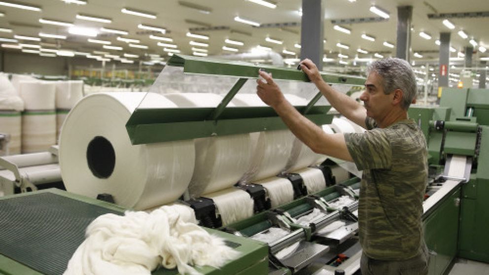 El sector textil trabaja con el 43% de la capacidad instalada